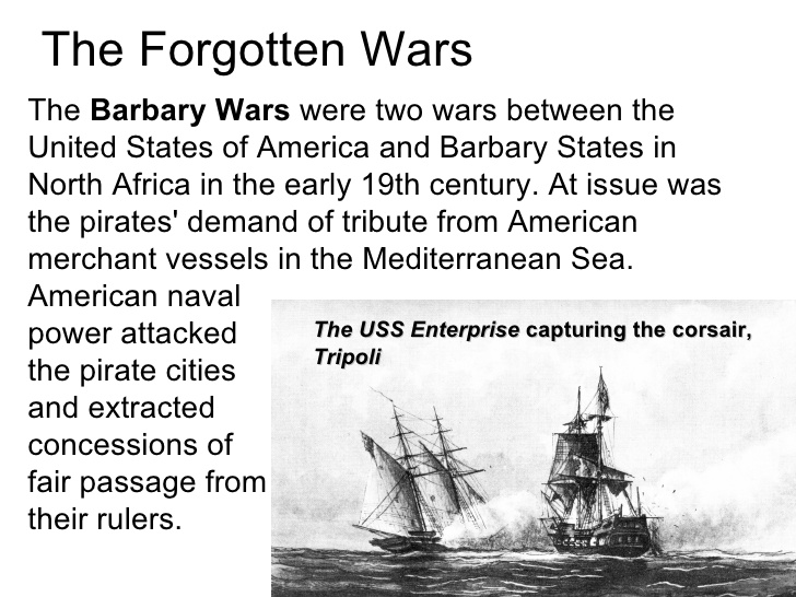 Hla Oo's Blog Barbary Wars (18011815) US First War On Islam