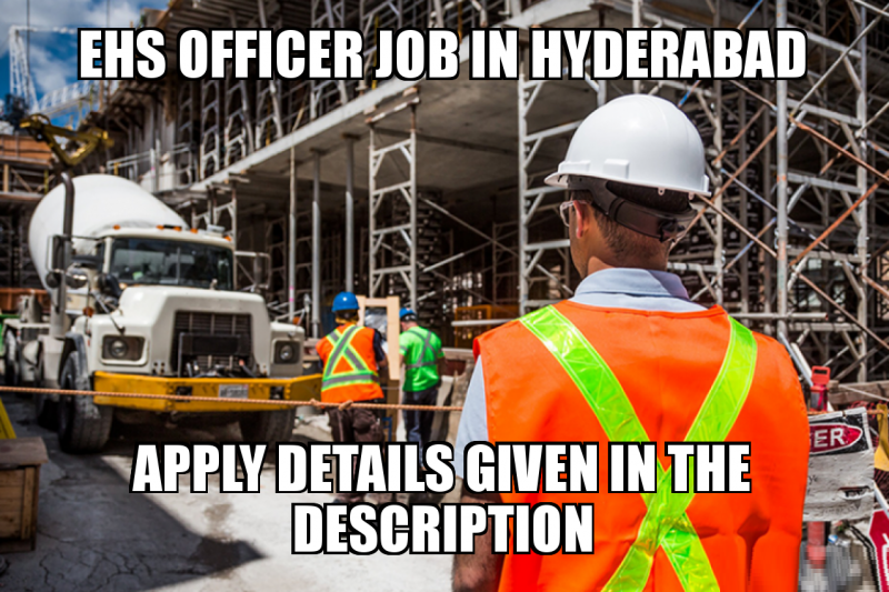 EHS Officer / Asst. EHS Officer Job in B L Kashyap and Sons Limited