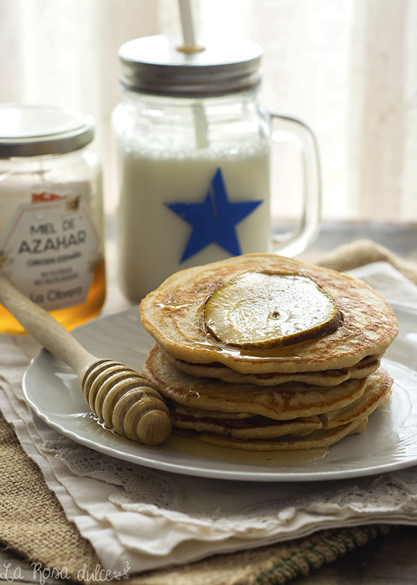 Tortitas de pera #saludables #donnahay #sinlactosa #singluten #sinazucar