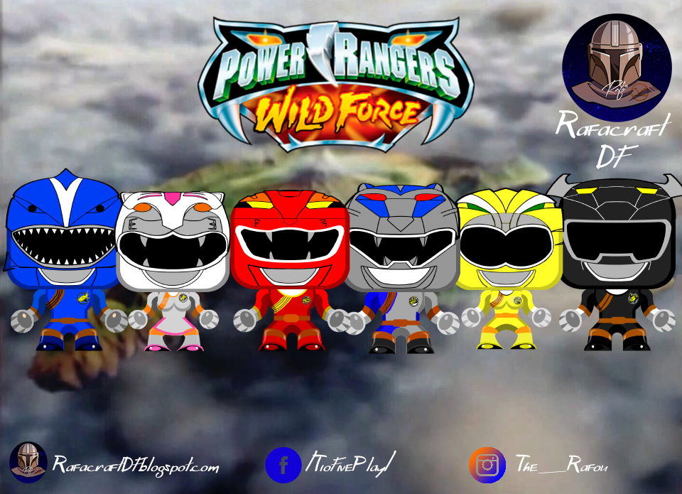 Rafacraft DF Power Rangers Wild Force