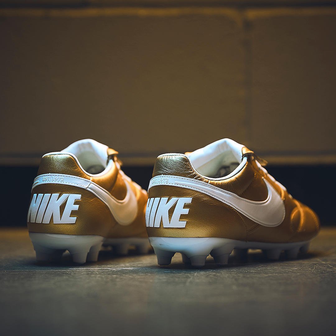 gold nike premier