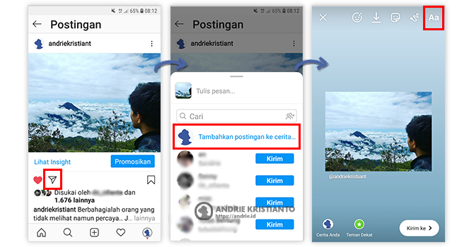 Cara Membuat Custom Background Instagram Story di Android dan IOS