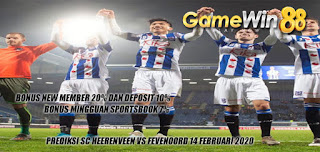 Prediksi SC Heerenveen vs Feyenoord 14 Februari 2020 Pukul 02.45 WIB