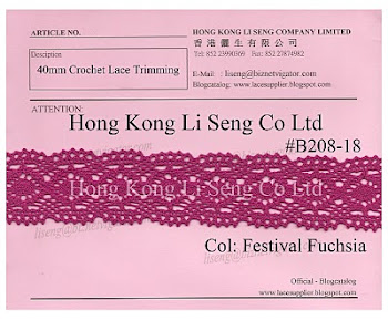 Crochet Lace Trimming Manufacturer - Hong Kong Li Seng Co Ltd