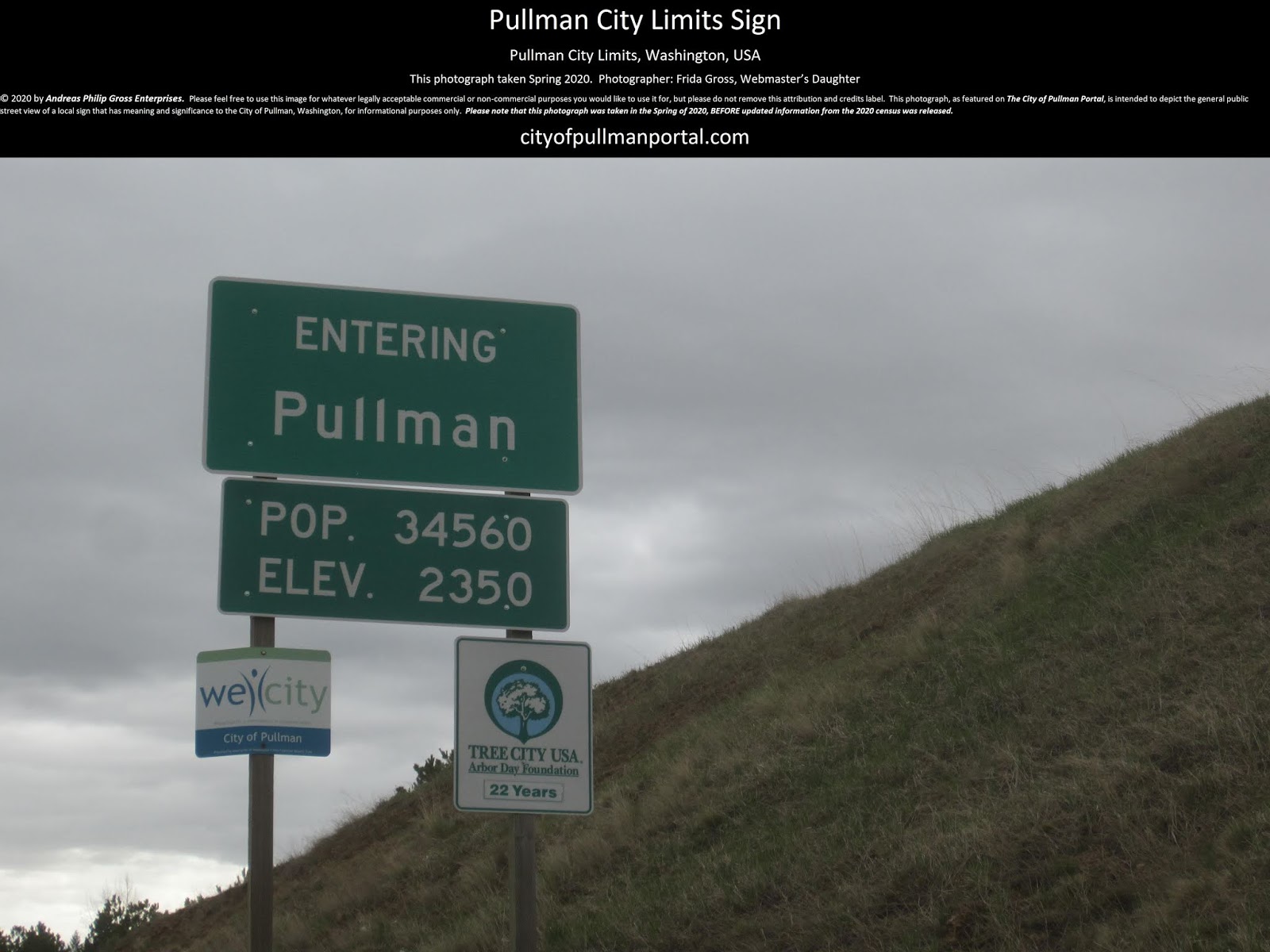City of Pullman Portal to Pullman