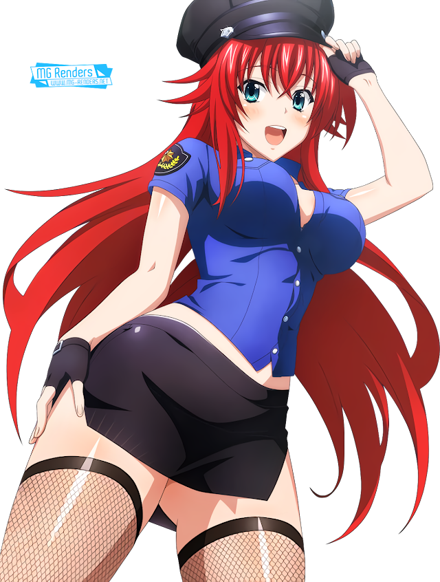 High School DxD - Rias Gremory Render 341 - Anime - PNG Image without background