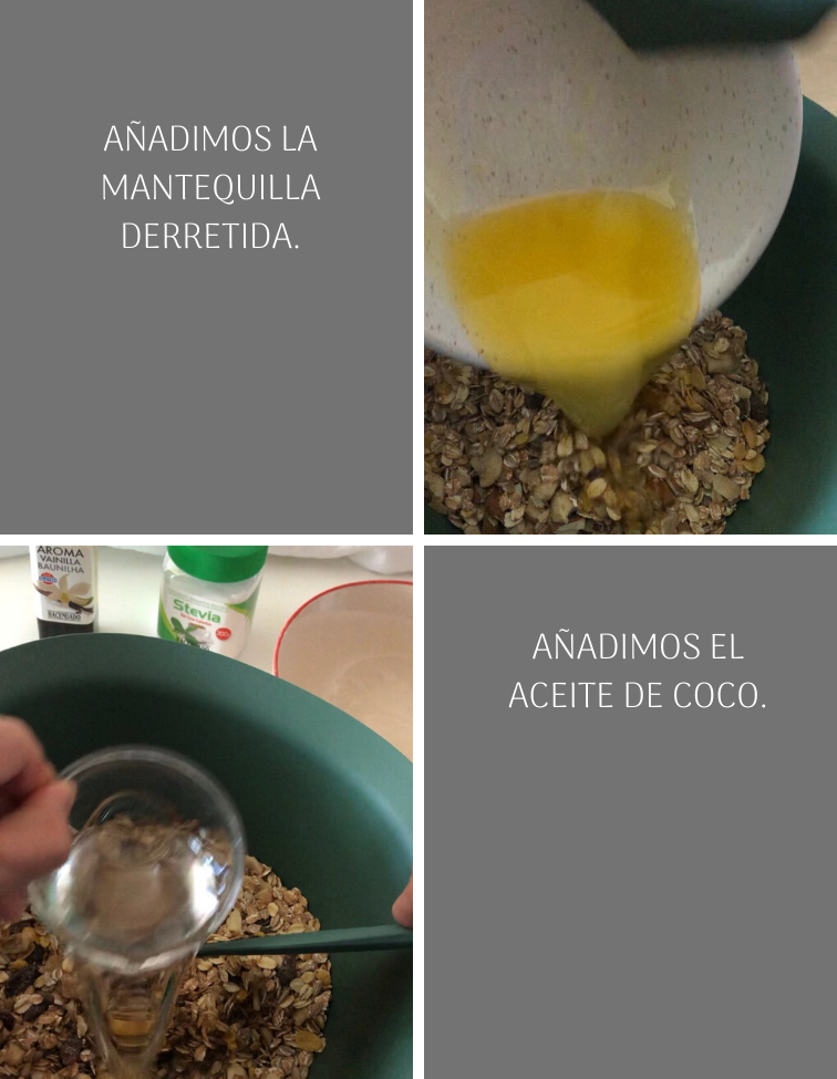 preparación-barritas-de-cereales-y-frutos-secos-saludables-sin-azúcar