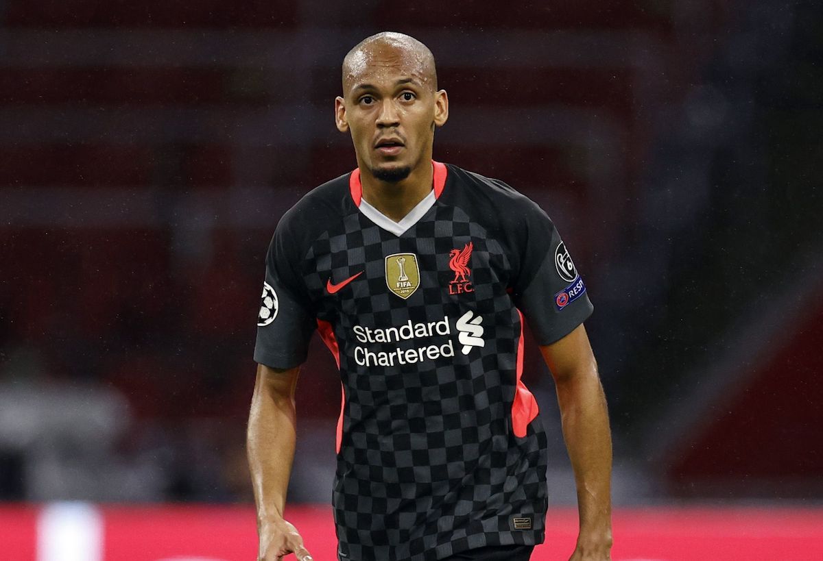 Fabinho records another clean sheet playing as a centre-half.