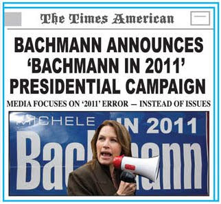 Bachmann announces 2011 presidential campaign
