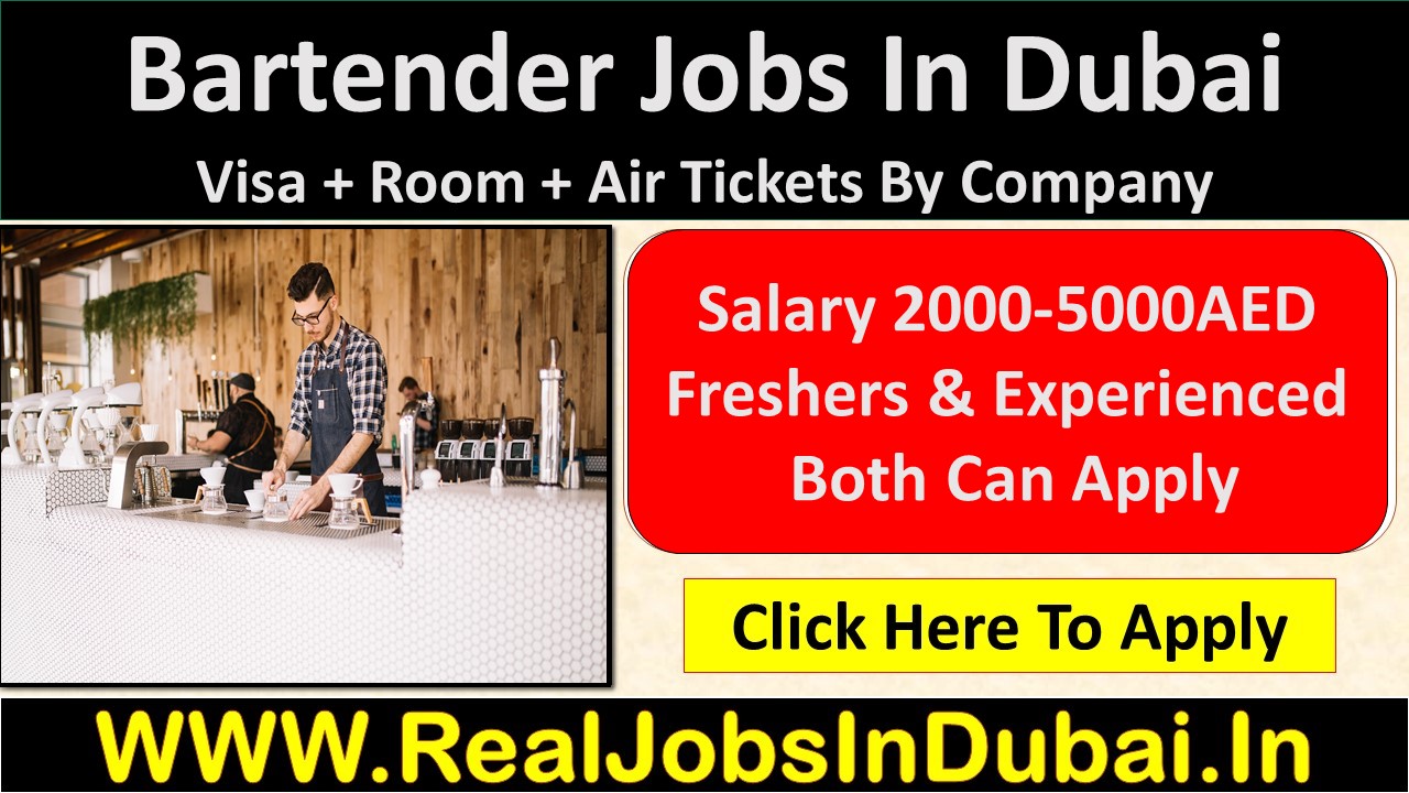 Bartender Jobs In Dubai, Abu Dhabi & Sharjah UAE