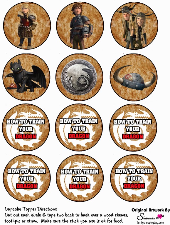How to Train your Dragon 2 Free Printable Kit. Oh My Fiesta! for Geeks