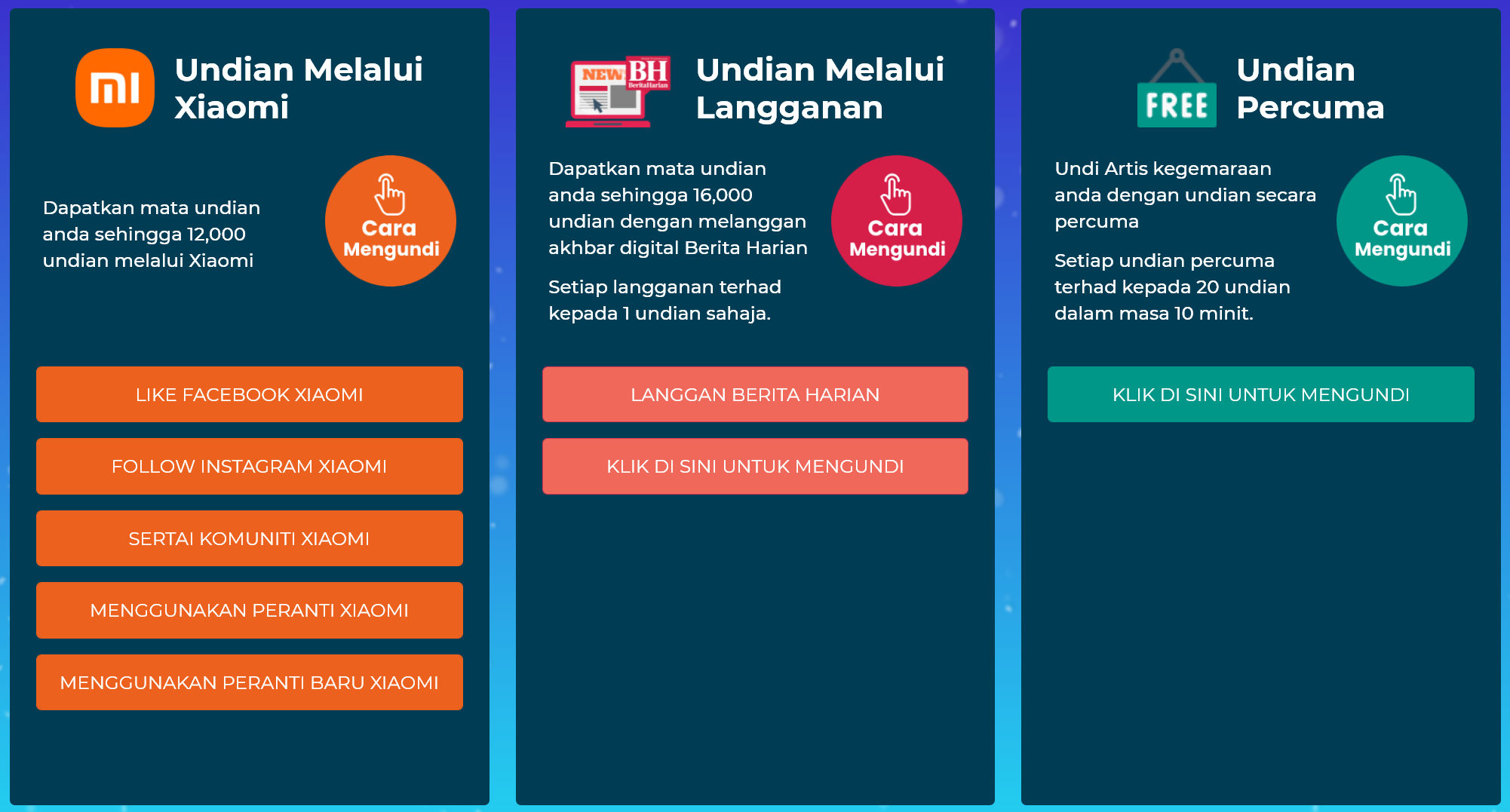 Undian abpbh 2021 percuma