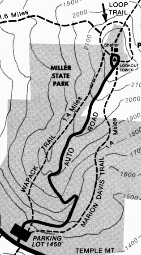 Wapack Trail Map Pdf Live Free And Hike: A Nh Day Hiker's Blog: Nh Fire Tower Quest #4 - Pack  Monadnock Mountain