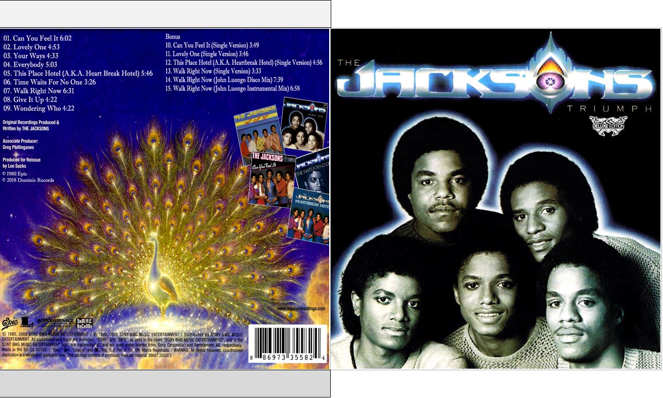 MUSICOLLECTION THE JACKSONS Triumph (Deluxe Version MUSICOLLECTION THE JACKSONS Triumph (Deluxe Version