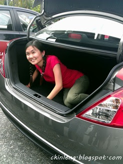 Surprisingly more. Pretty girl in the trunk!