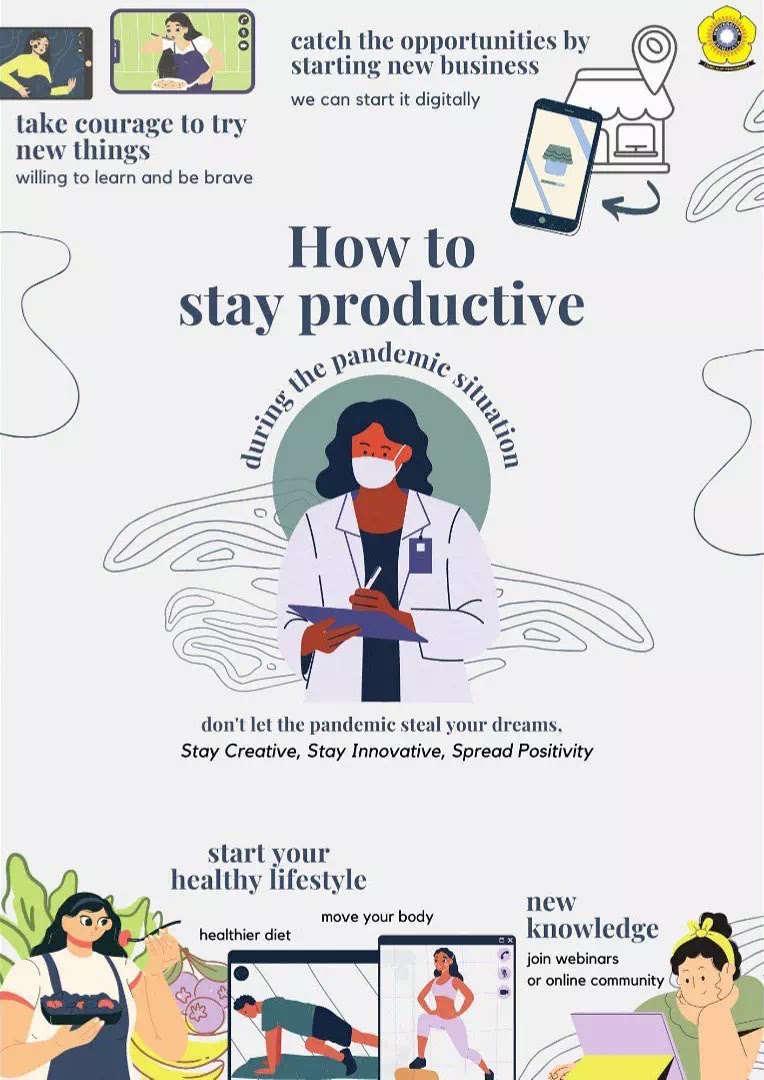 26 Contoh Poster Produktivitas Selama Masa Covid 19 Newbie Master