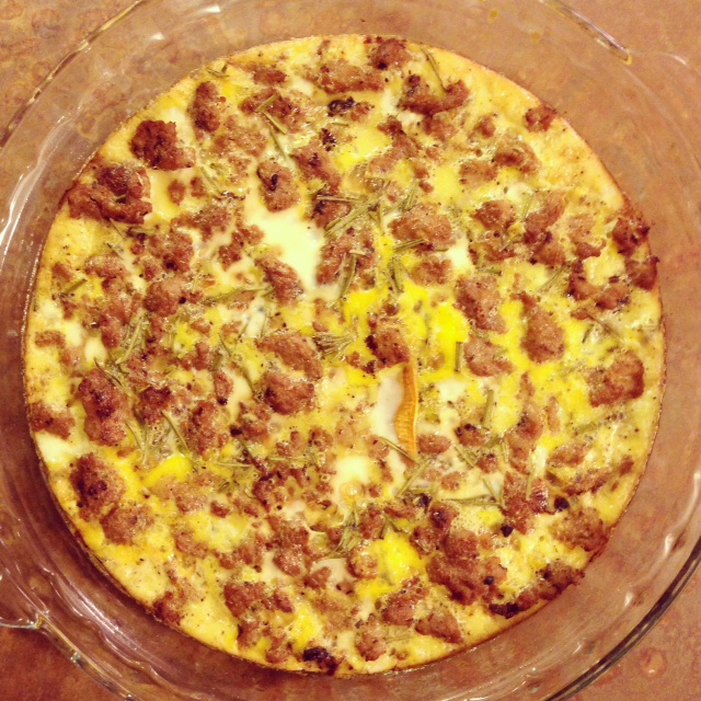 Sweet Home McCormick Sausage Quiche with Sweet Potato Crust