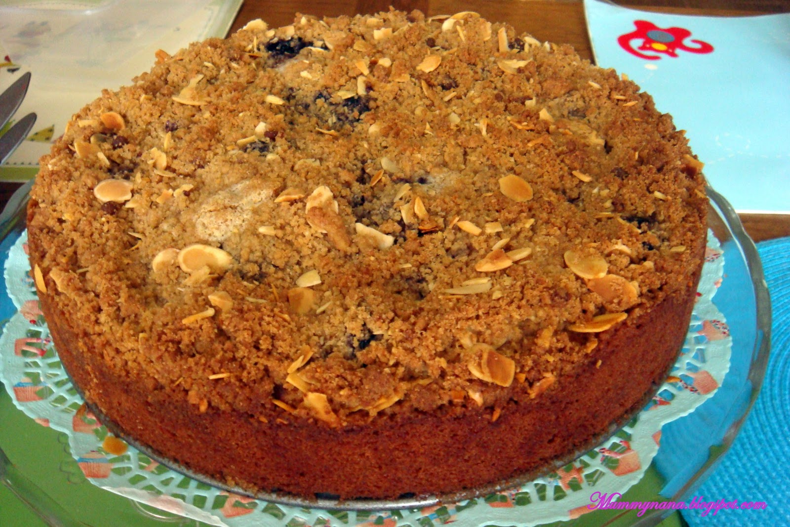Mummy Nana Rachel Allen's Crumble Cake