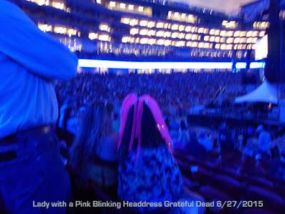 photo at the Grateful Dead Concert in Santa Clara, CA