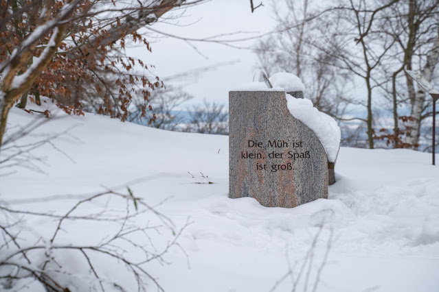 Winterwandern in Bad Harzburg | Kleiner und Großer Burgberg und Besinnungsweg | Baumschwebebahn | Wandern im Harz 17