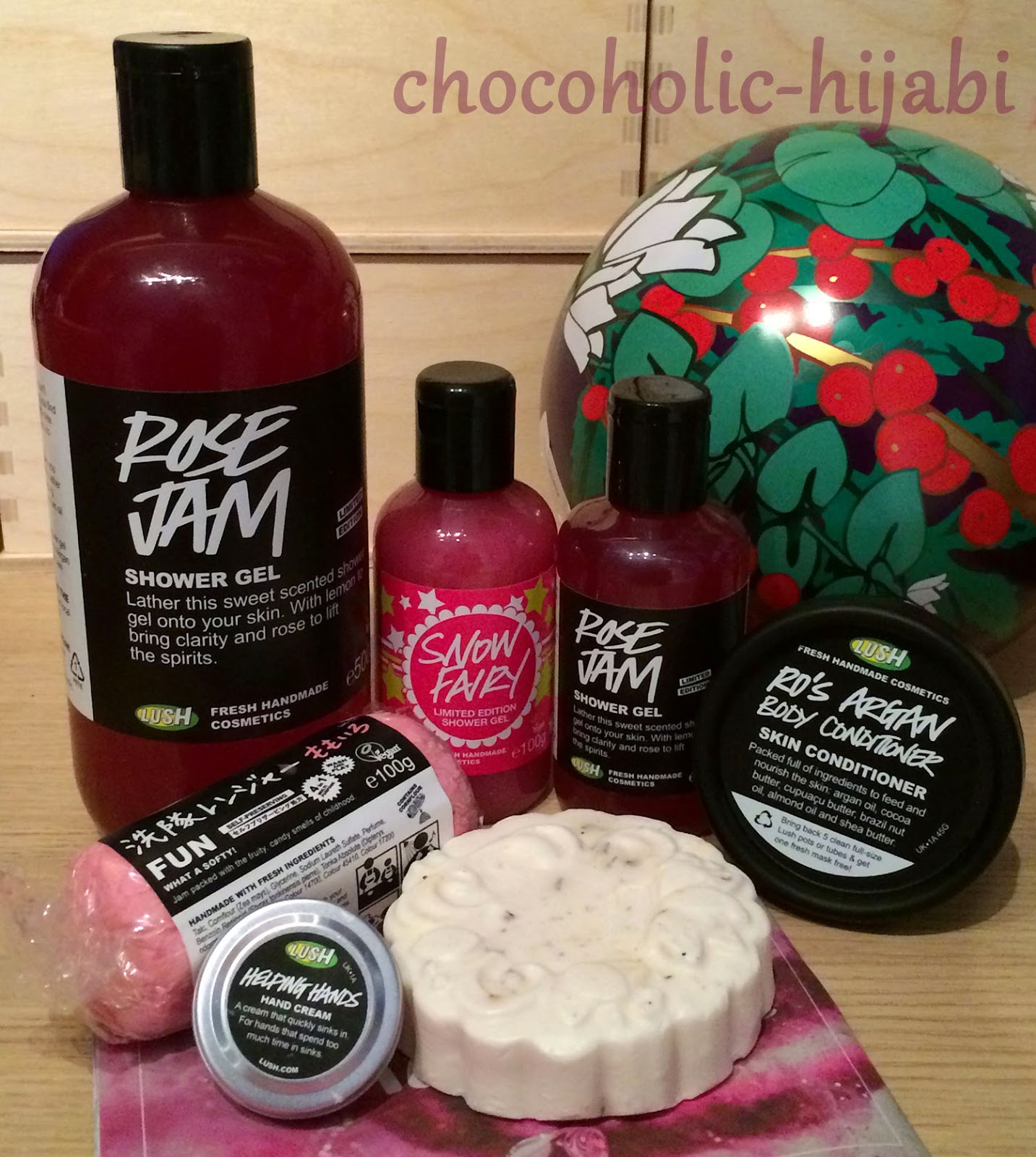 Lush Boxing Day Haul Chocoholic Hijabi