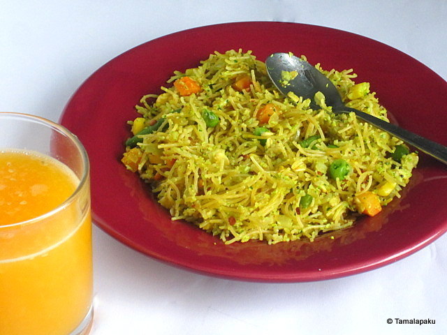 Oats-Vermicelli Upma