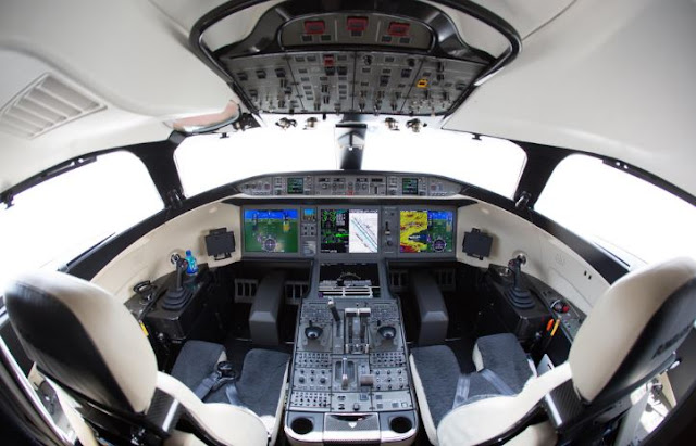 Bombardier Global 7500 cockpit