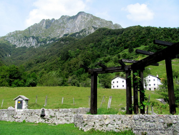 Javorca Zatolmin, Blekova domačija Slovenija, S. Primorska, Primorska