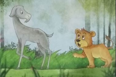 Cerita Fabel Yang Inspiratif Singa Mengira Dirinya Kambing