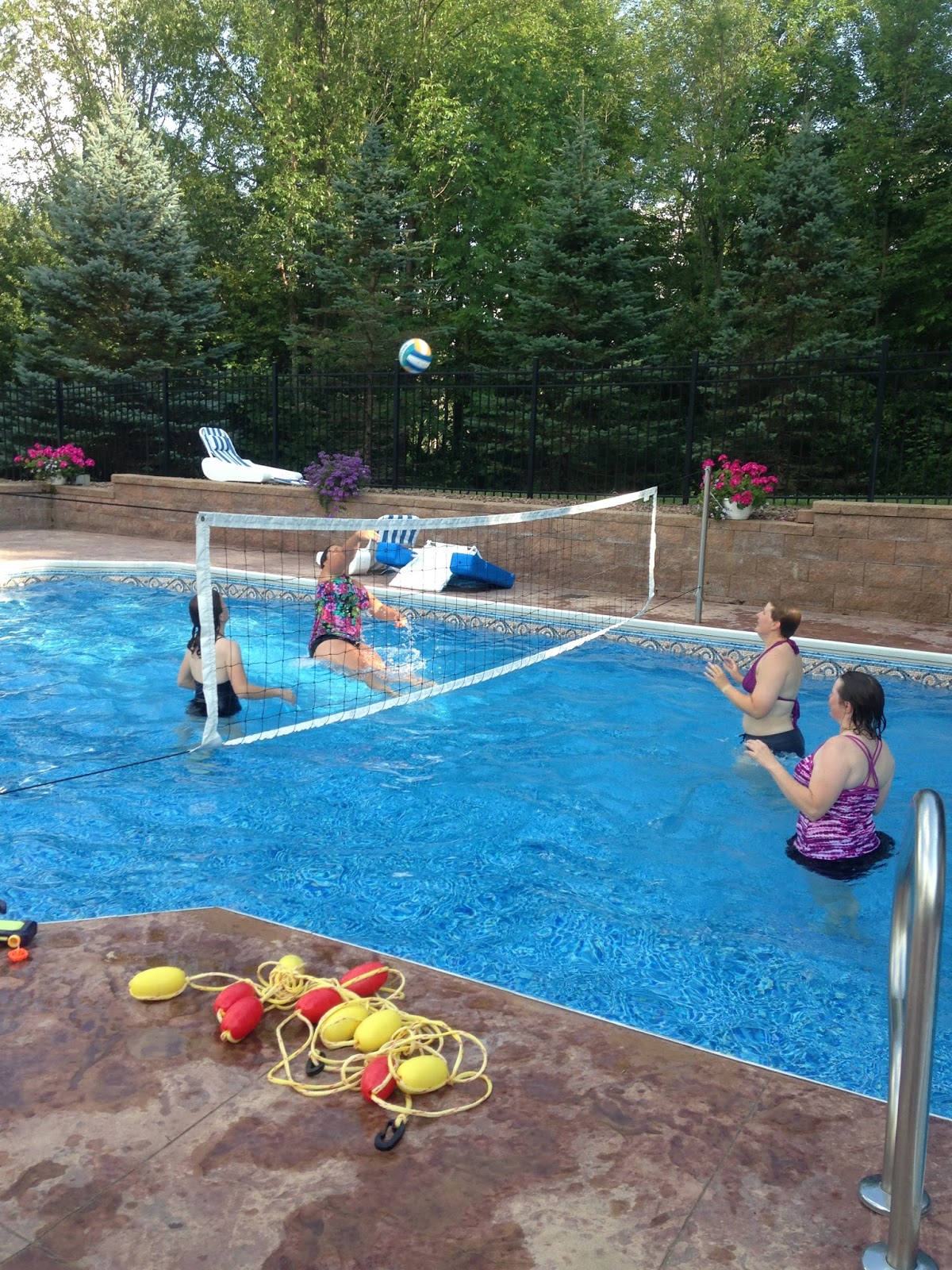 My Little Corner of Heaven Pawlak Style Softball Team Pool Party