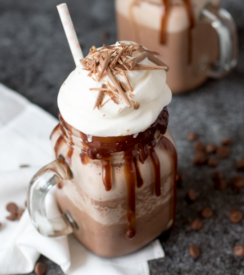 Frozen Hot Chocolate #drink #chocolate #hot #easy #healthyrecipes Frozen Hot Chocolate #drink #chocolate #hot #easy #healthyrecipes