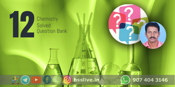 plus two chemistry solved question bank plus two chemistry solved question bank