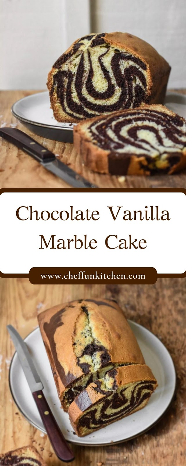 Chocolate Vanilla Marble Cake Chocolate Vanilla Marble Cake