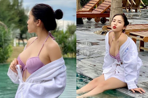 Hoa hậu Kỳ Duyên khoe thân hình gợi cảm