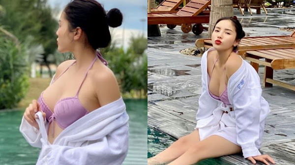 Hoa hậu Kỳ Duyên khoe thân hình gợi cảm