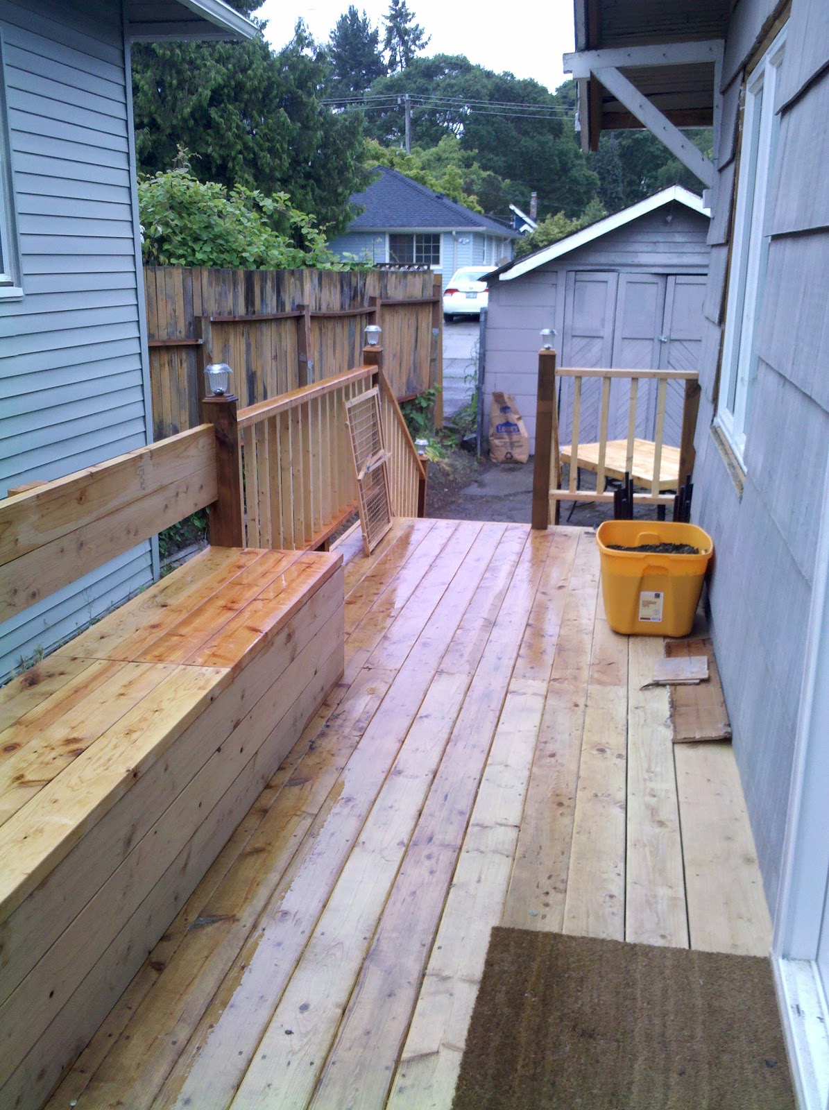 Woodwork Plans For Beginners Plans to Making Deck Bench Storage Build