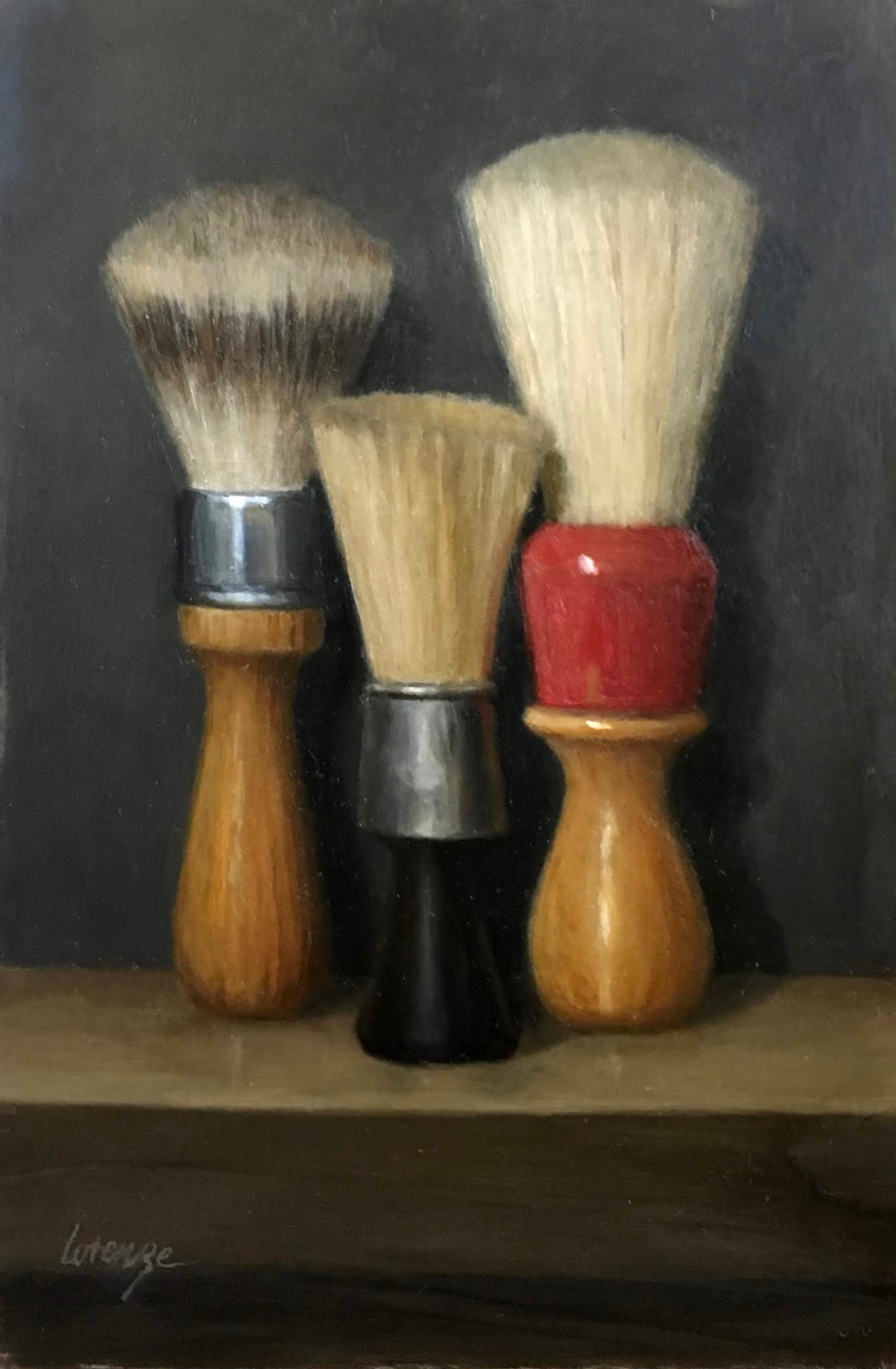 dorothy lorenze painting Prepping for Passion