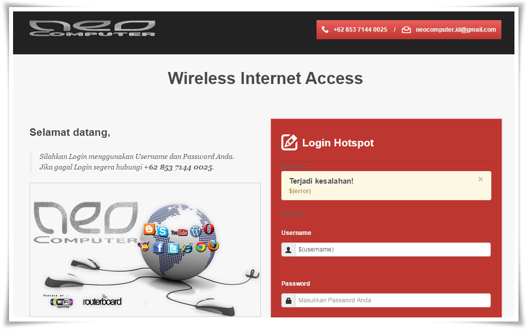 hotspot page for mikrotik 2016 gratis Templum Hotspot Mikrotik