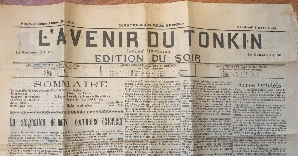 Nhị Linh (Cái) tương lai của Bắc Kỳ