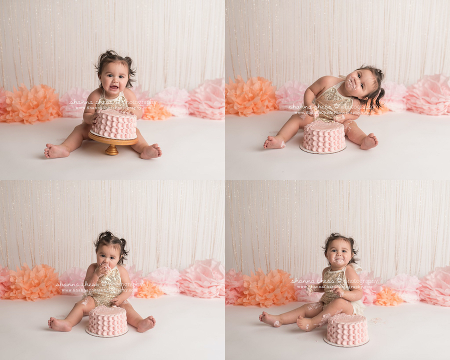 Shanna Chess Photography Eugene, Oregon cake smash photographer