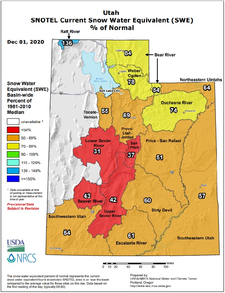 Utah Weather December 2020