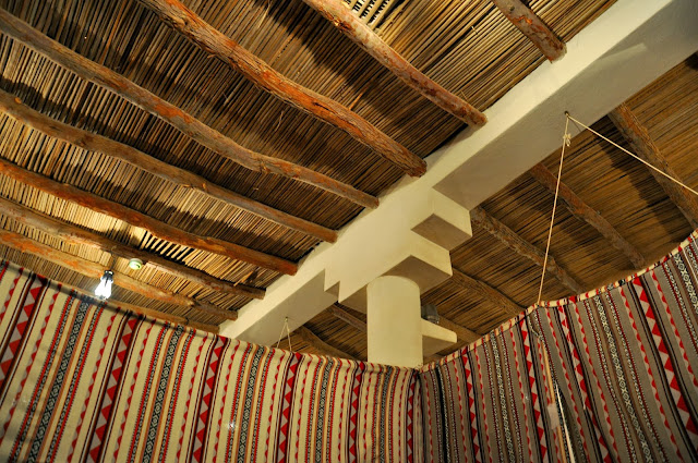 The Najdi Village Restaurant in Riyadh - Blue Abaya - Explore Arabia