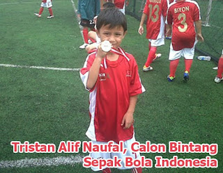 Tristan Alif Naufal Bintang Sepak Bola
