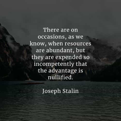 Famous quotes and sayings by Joseph Stalin