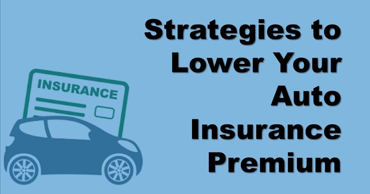 Do you want to reduce your car premium?