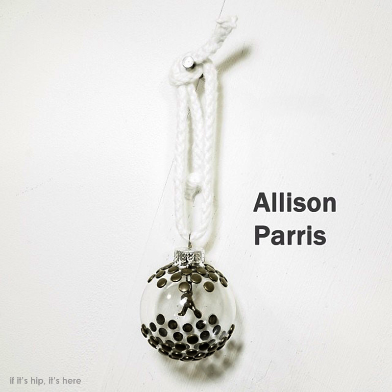 Allsion Parris holiday tree ornament