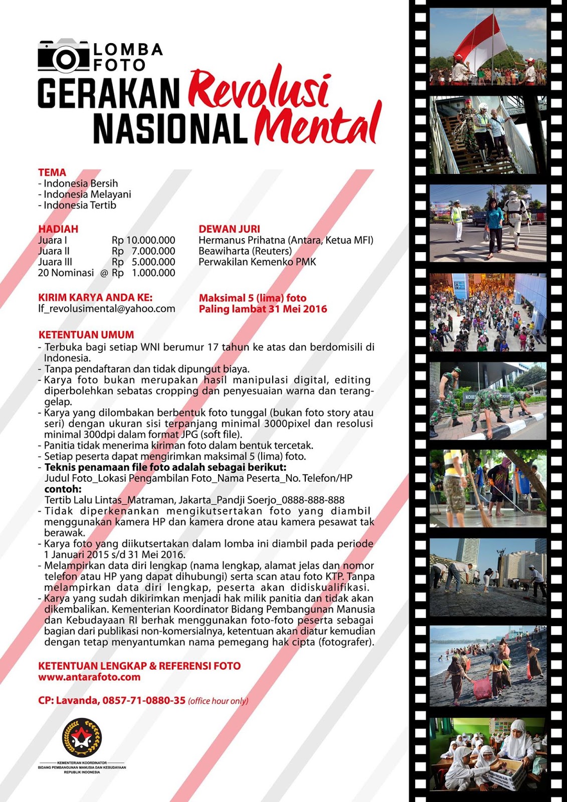 Lomba Foto Gerakan Nasional Revolusi Mental Prodi