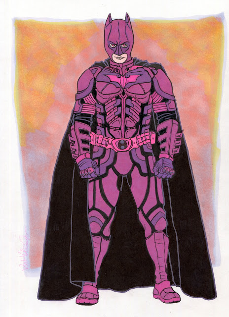 Purple Dark Knight