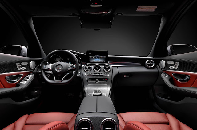 Mercedes Classe C 2015 - interior - painel