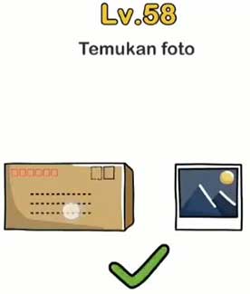 Kunci jawaban Temukan foto brain out